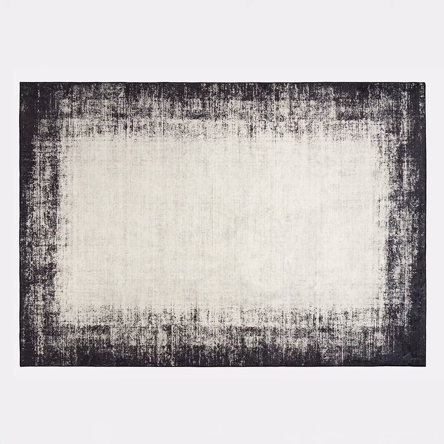 OHS Abstract Modern Non-Slip Washable Soft Runner Rug in Beige, W/D/H: 160 x 230 cm – 3