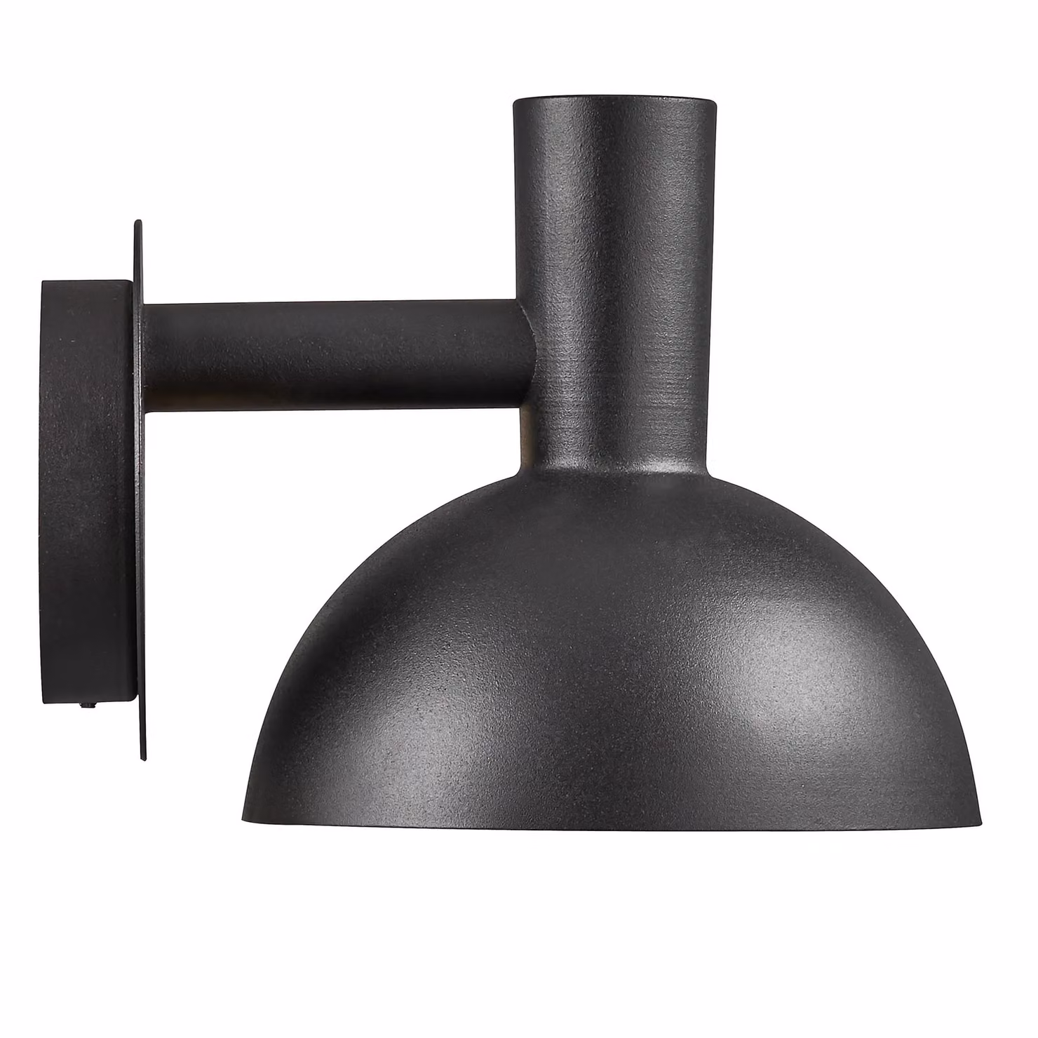 Nordlux Arki Minimalist Outdoor Wall Light, Black Metal, E27, IP54 – 3