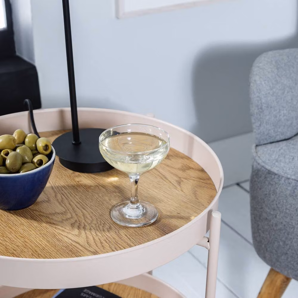 Nöa and Nani Solna Large Round Coffee Table in Blush Pink – 3