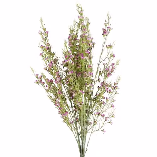 Purple Leaf Design Artificial Floral Arrangement