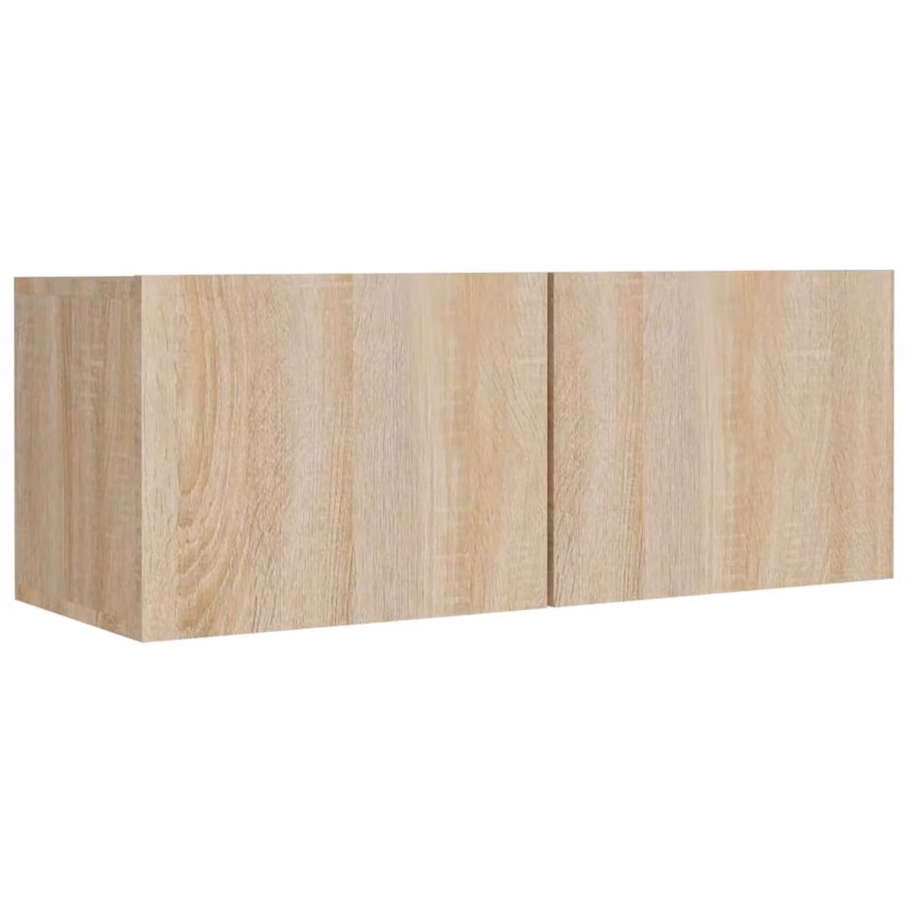 Berkfield Home 8 Piece Sonoma Oak TV Cabinet Set in Brown – 3