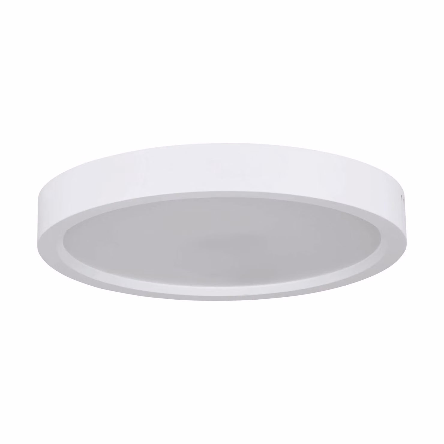 Eglo Basic Idun-E White Plastic LED Round Flush Ceiling Light – 2