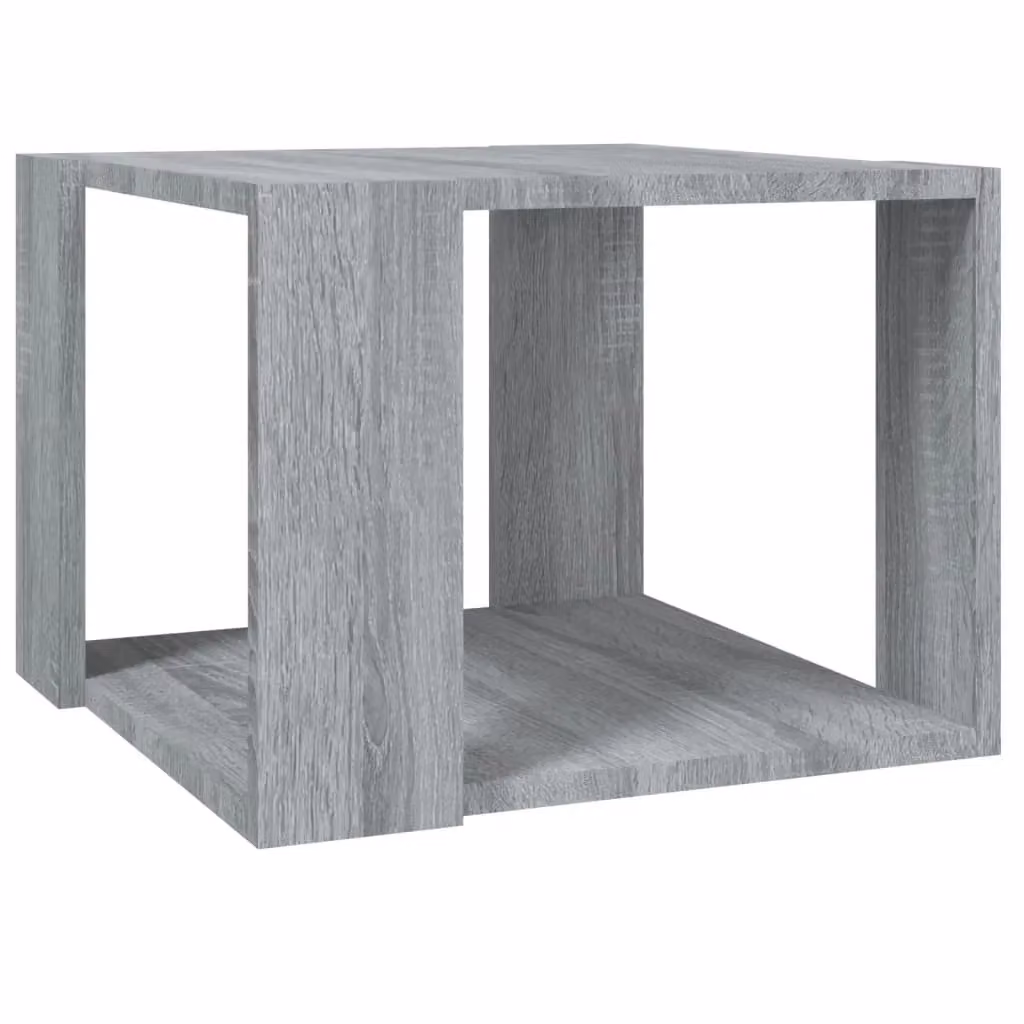 Berkfield Home Grey Sonoma Coffee Table, W/D/H: 40 x 40 x 30 cm – 2