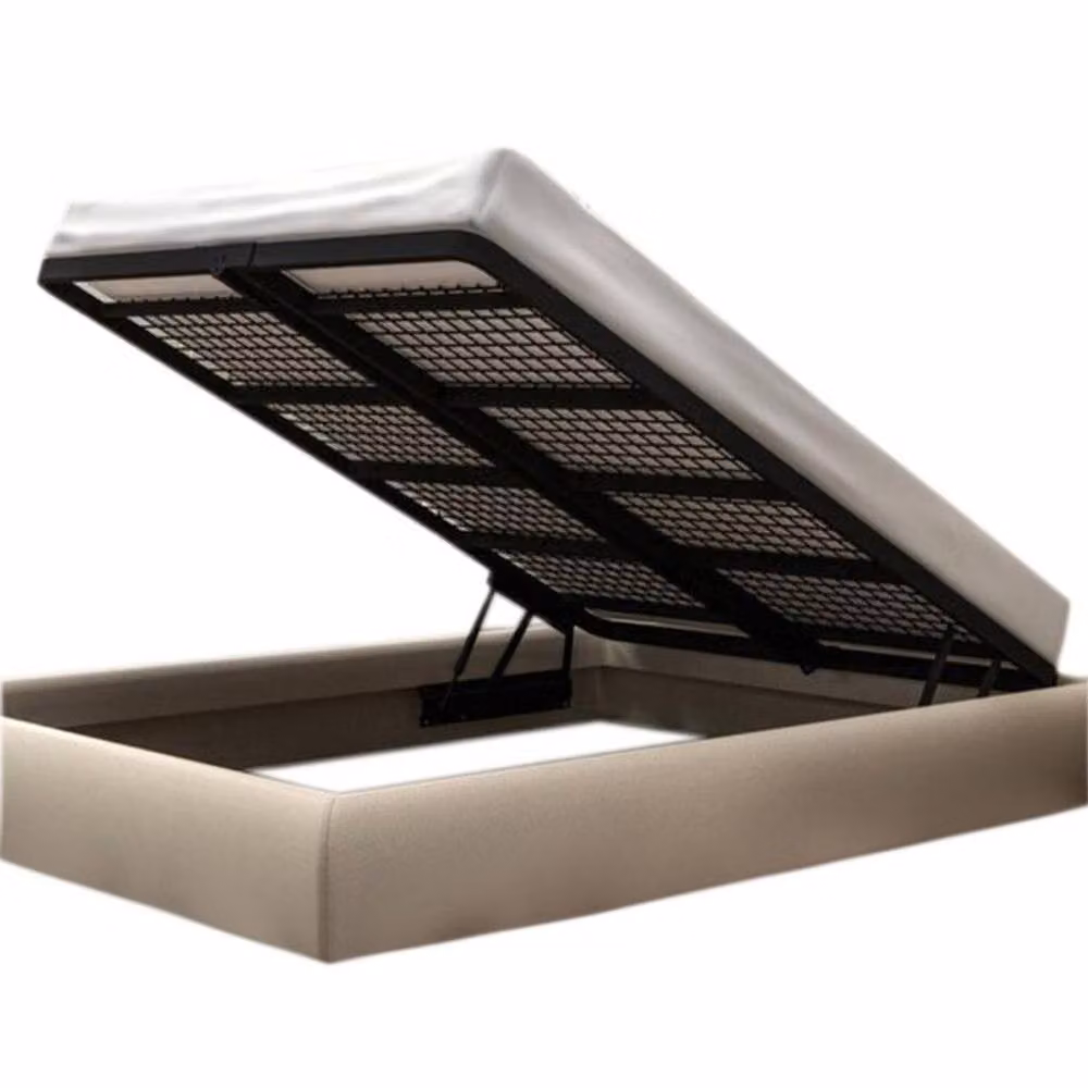 Desire Deco Alice Ottoman Storage Bed Frame in Black, Single, W/D/H: 90 x 190 cm – 1