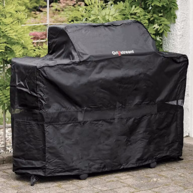 Grillstream Black Polyester 4 Burner Island Gas Grill Cover