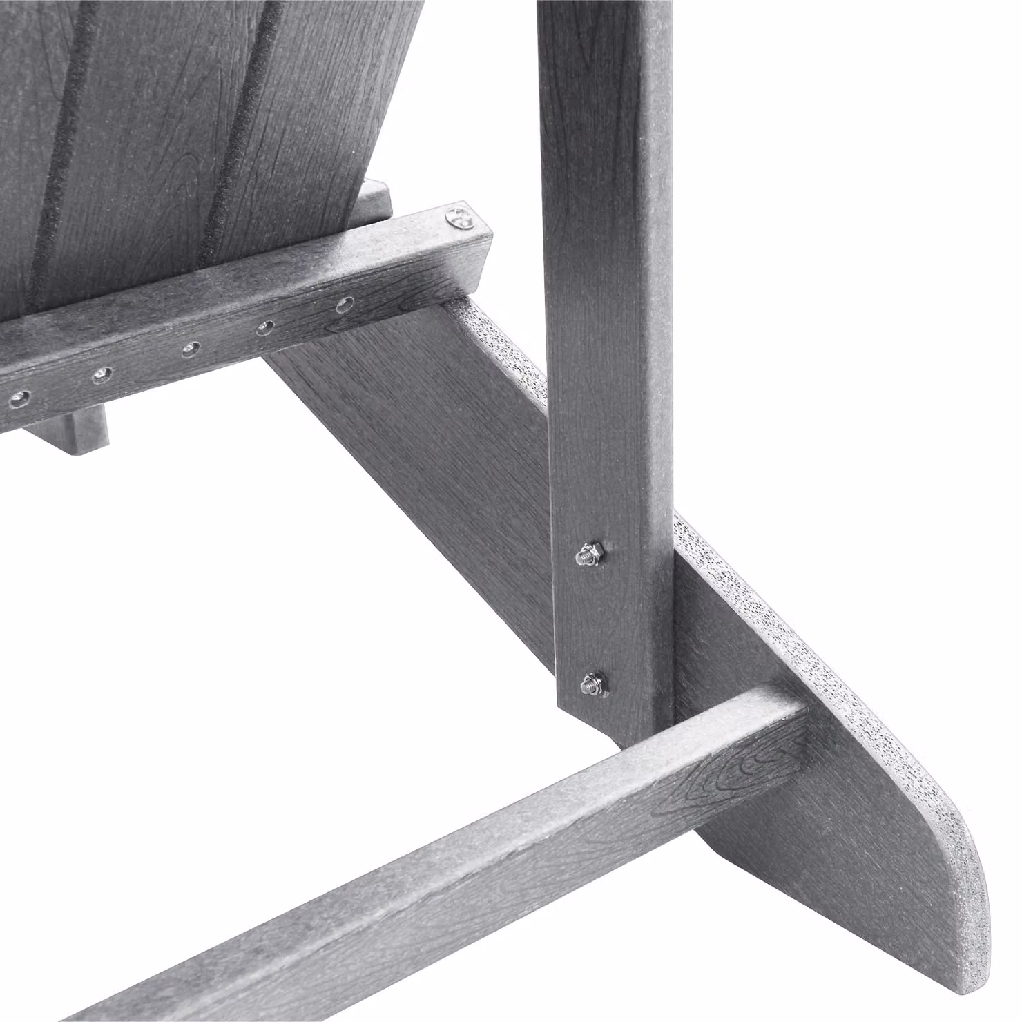 Berkfield Home Adirondack Chair in Light Grey, W/D/H: 74 x 82 x 91 cm – 5