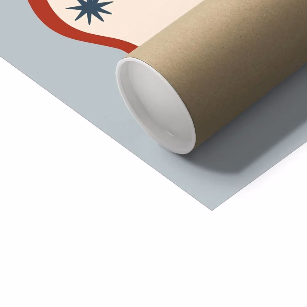 Kid of the Village Super Cool Kid Fine Art Paper Poster, Multicolour, W: 21.0 cm, H: 29.7 cm – 3