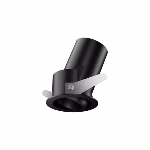 Netlighting Quark Adjustable LED Recessed Downlight Black 3000K