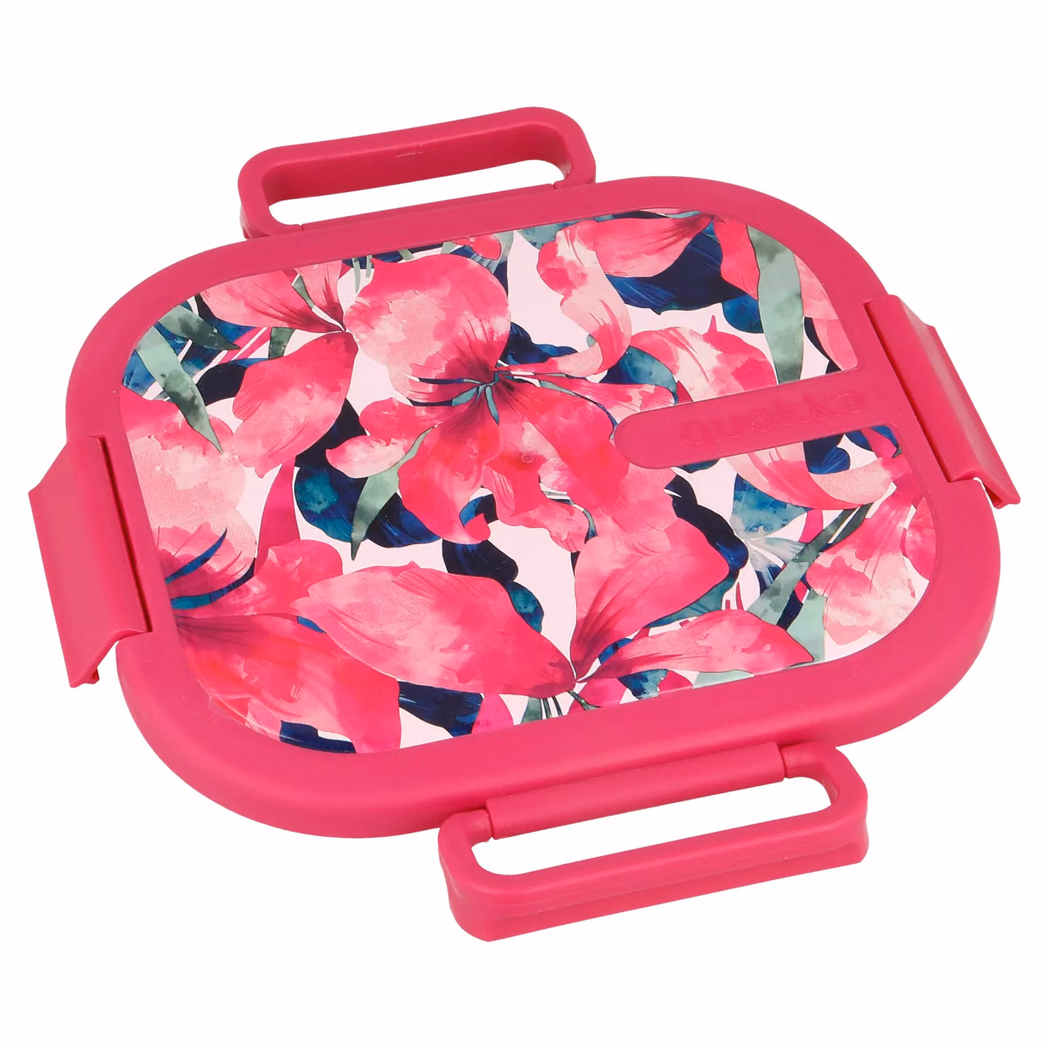 Quokka Pink Blossom Leakproof Stainless Steel Lunch Box in Bright Pink – 2