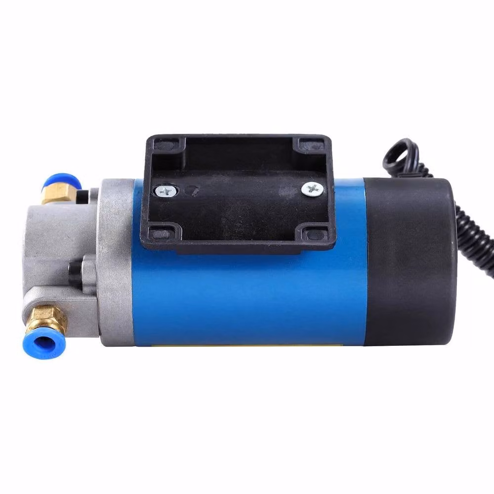 NESTLUNE 12V Car Diesel Electric Fuel Transfer Pump Oil Dispenser, Blue – 3
