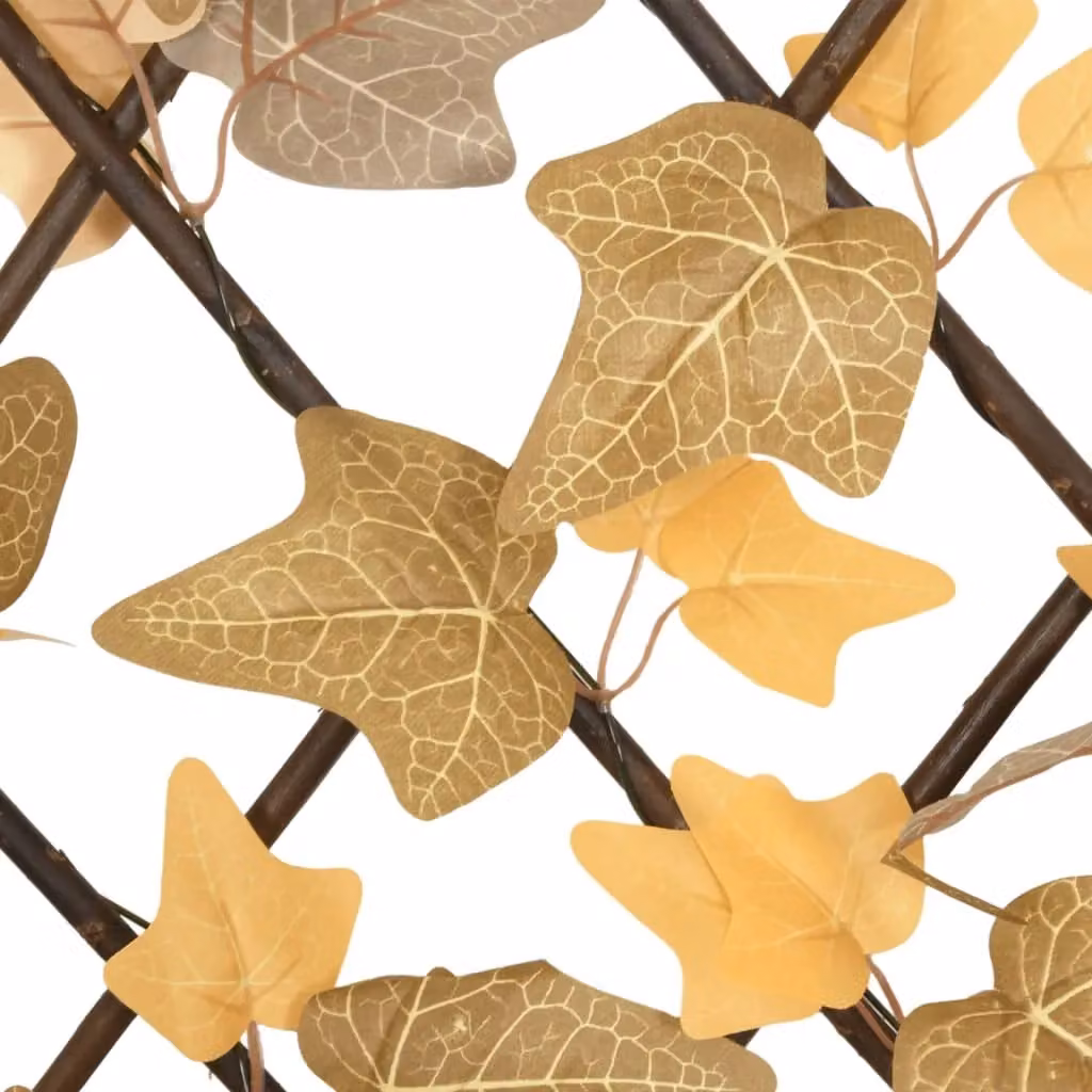 Berkfield Home Artificial Orange Maple Leaf Trellis, 5 Pieces, W: 60 cm, H: 180 cm – 3