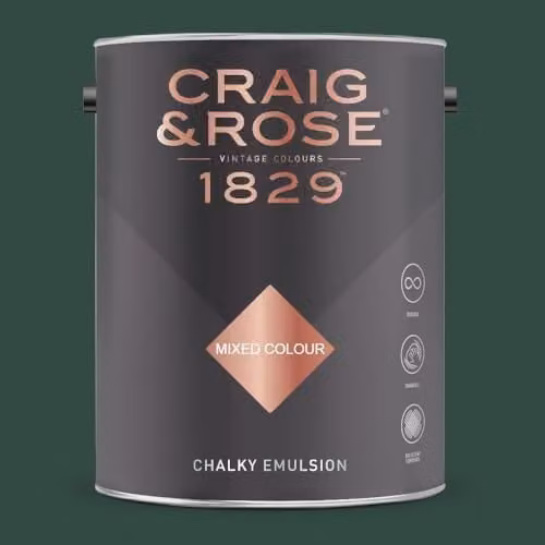 Craig & Rose 1829 Ottilie Chalky Emulsion Paint, Matt, Water Based, 5 l