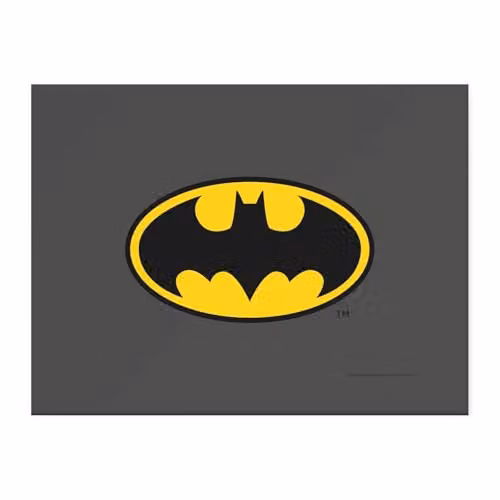 DC Comics Batman Multicolour Rectangular Chopping Board W: 40.0 cm, H: 30.0 cm, D: 1.0 cm – 2