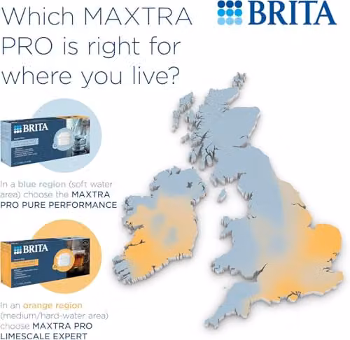 Brita Maxtra All in One Water Filter Cartridges, Pack of 3 – 5