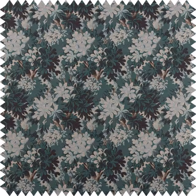 House of Hackney SILVA Jacquard Cerulean Blue and Green