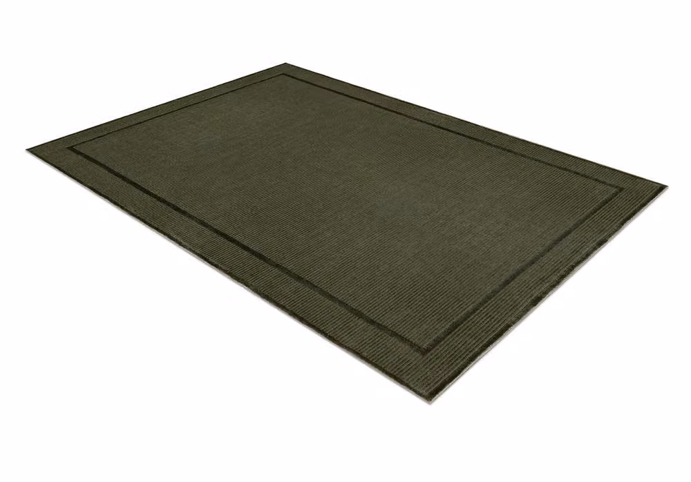 RugsX Aura Geometric Green Polyester Rug, W: 200 cm, D: 290 cm – 3