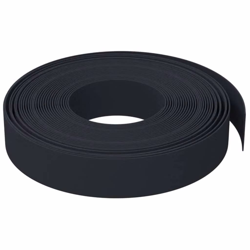 Berkfield Home Garden Edgings, 2 Pack, Black Polyethylene – 3