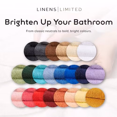 Linens Limited Turkish Cotton Bath Towel, Black, Width: 130 cm, Weight: 500 g – 4