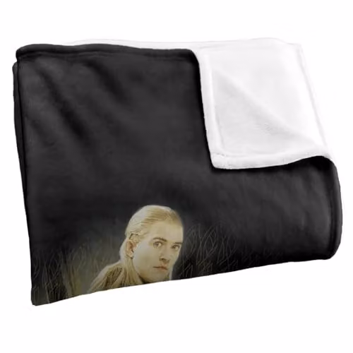 Warner Bros. Lord of the Rings Legolas Silky Touch Super Soft Fleece Throw Blanket, Multicolour – 2