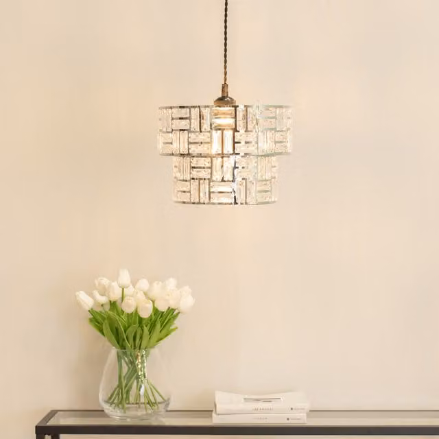ValueLights Elise Pair Jewel Easy Fit Shade in Silver