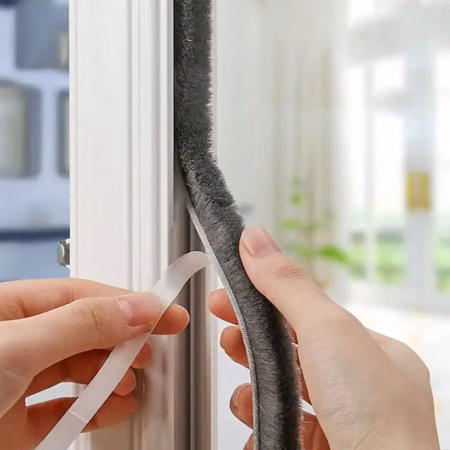 Lifeideas Self-Adhesive Sealing Strip, Grey, 10m