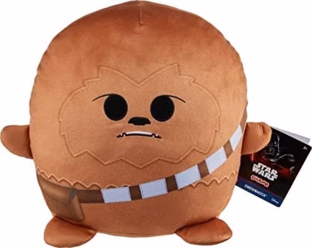 Star Wars Cuutopia Chewbacca Plush Pillow, Brown/Multicolour
