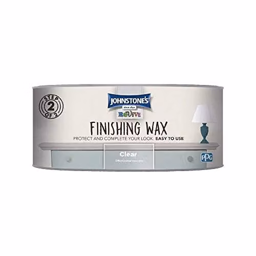 Johnstone's Upcycling Finishing Wax in Transparent Satin Matt, 500ml