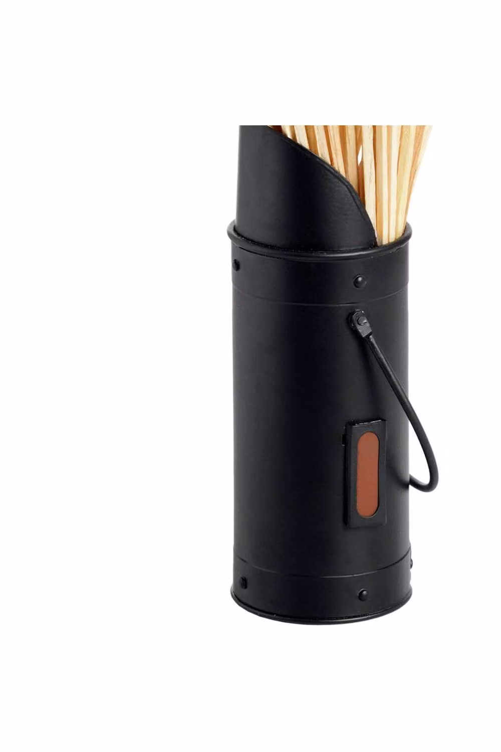 KDMD Black Metal Freestanding Matchstick Holder with 60 Matches – 2