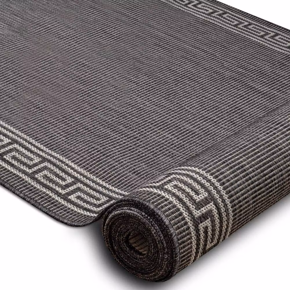 RugsX Sion Sisal Runner in Grey, W 150 cm x D 150 cm – 2