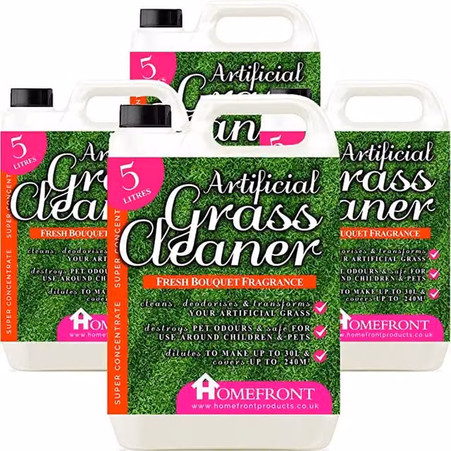 Homefront Artificial Grass Cleaner with Fresh Bouquet Fragrance, Pink, 20kg