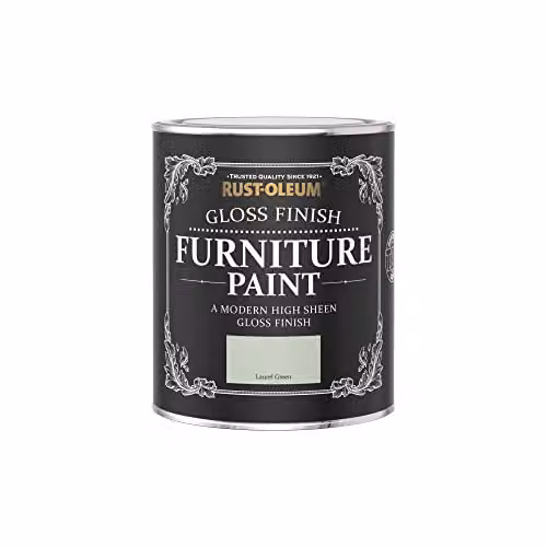 Rust-Oleum Gloss Furniture and Skirting Board Paint in Green, 750ml – 3