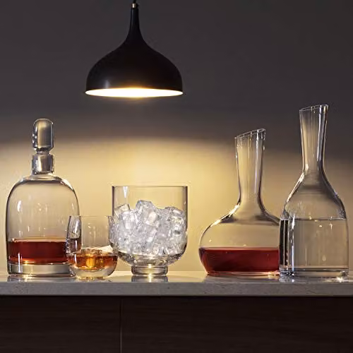 LSA International Transparent Glass Wine Carafe, 1.85 l – 2