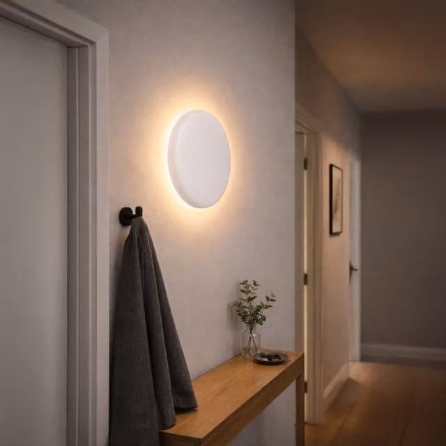 Eglo Porciano Portable Magnetic LED Wall Light, White