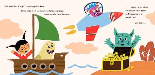 Benita and the Night Creatures by Barefoot Books, Multicoloured Paper Book – 6