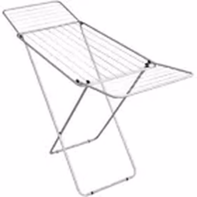 Havendro Winged Clothes Drying Rack with 18m Drying Space, Silver, Foldable for Indoor and Outdoor Use