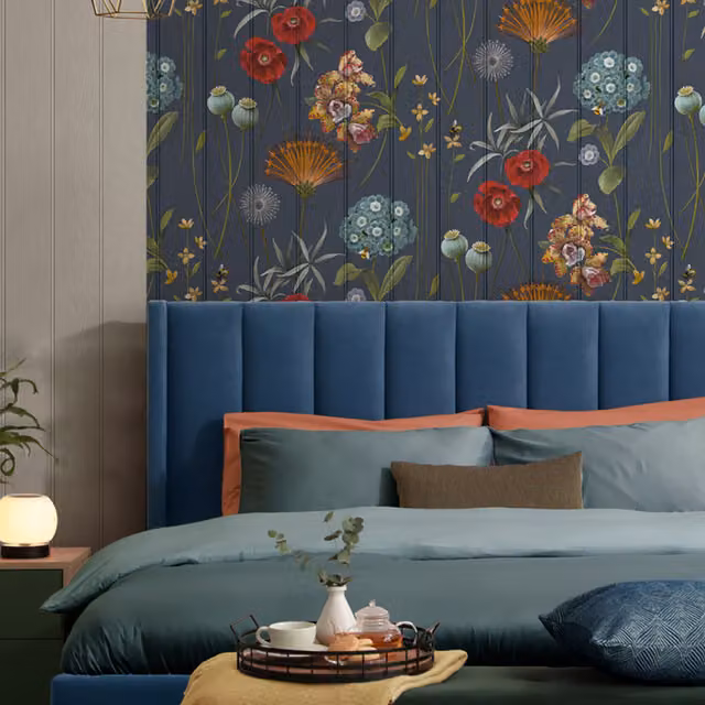 Belgravia Decor Botanist White Floral and Animal Patterned Decor