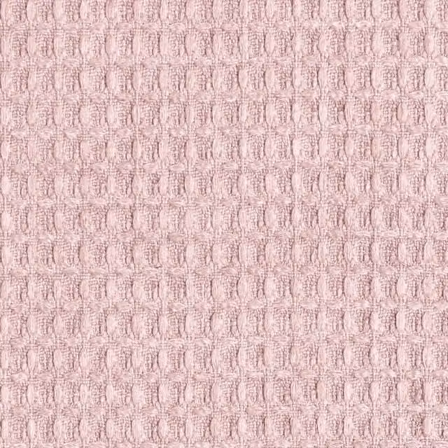 Linda Barker Luxury Waffle Fabric Blush Pink Polyester Bedding
