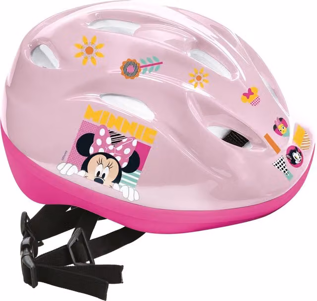 Mondo Disney Minnie Mouse Kids Helmet in Pink
