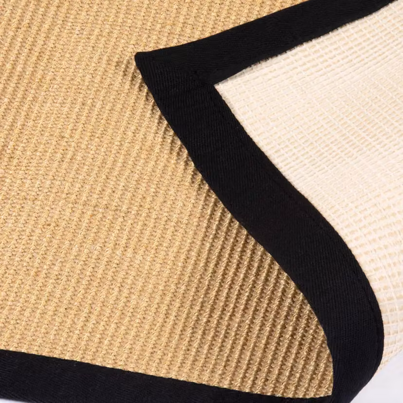 Esselle Swinton Natural Beige Sisal and Jute Boucle Rectangular Rug, W: 160 cm, D: 230 cm – 2