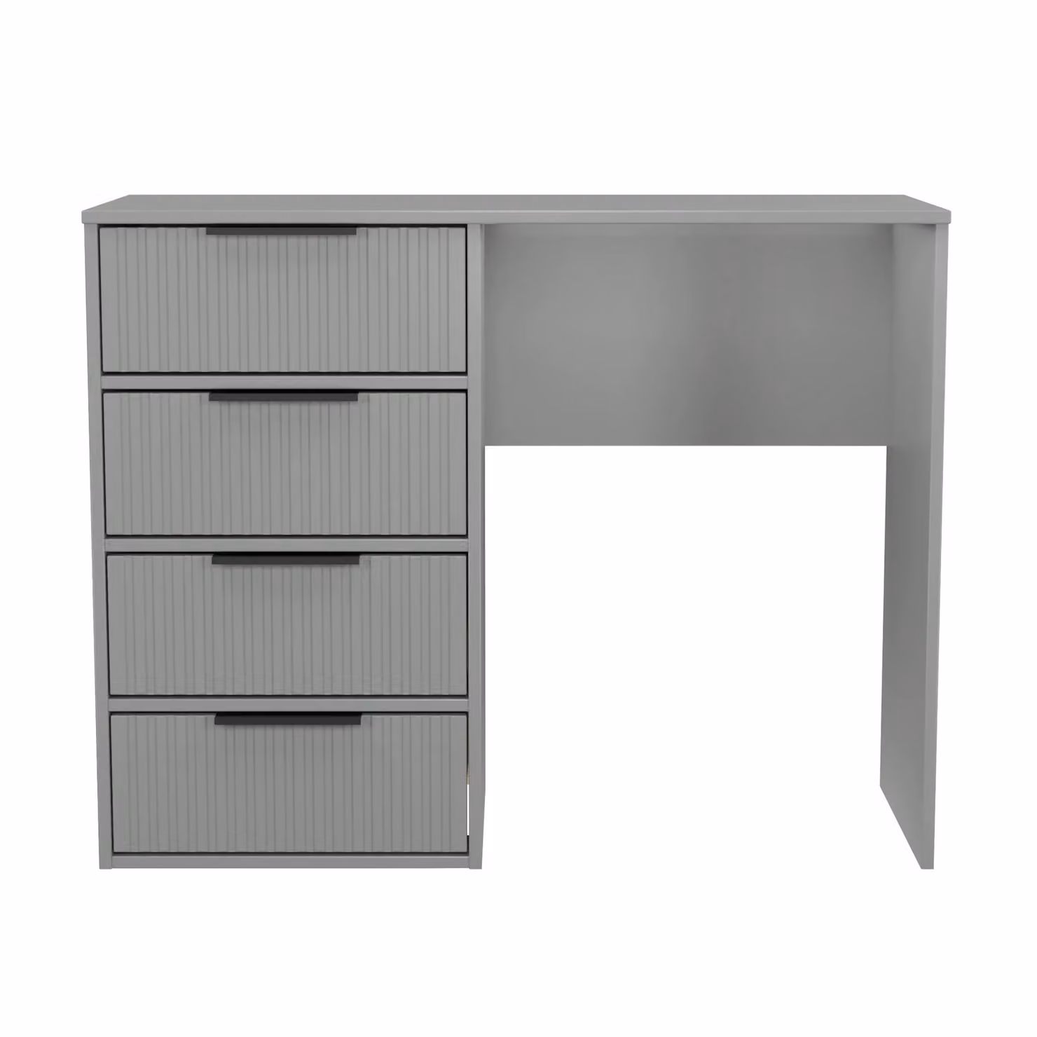 Ready Assembled 2 U Menai 4 Drawer Vanity in Dark Grey – 2