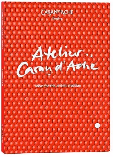 Caran d’Ache Atelier Workshop Book, 192-Page Hardback Guide for Colour Techniques and Artistic Creation in Multicolour