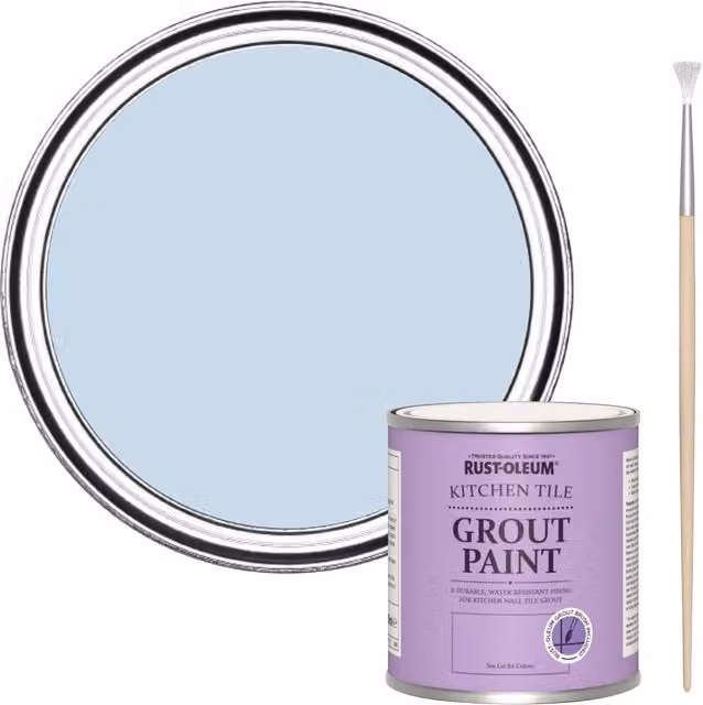 Rust-Oleum Kitchen Grout Paint in Blue Sky, 250 ml