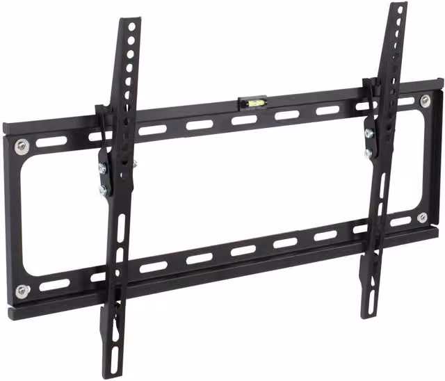 Tectake Tiltable and Width-Adjustable TV Wall Mount for 32-100 inch Screens, Black