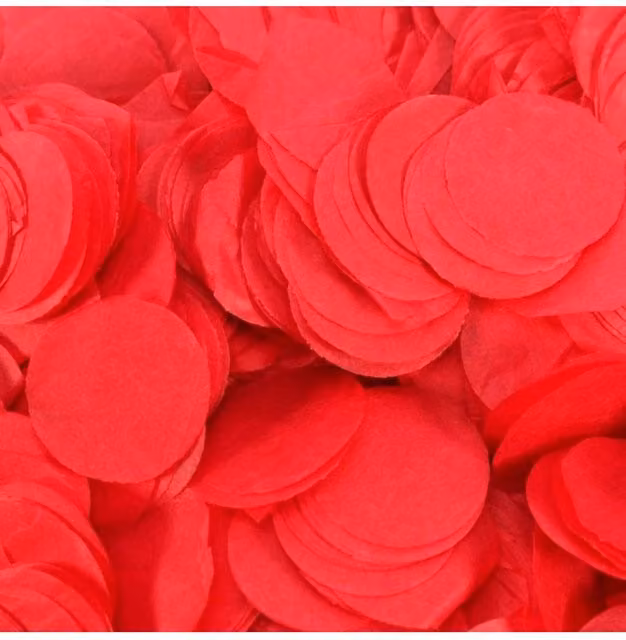 KDMD Red Round Paper Dot Confetti, 2 Pack
