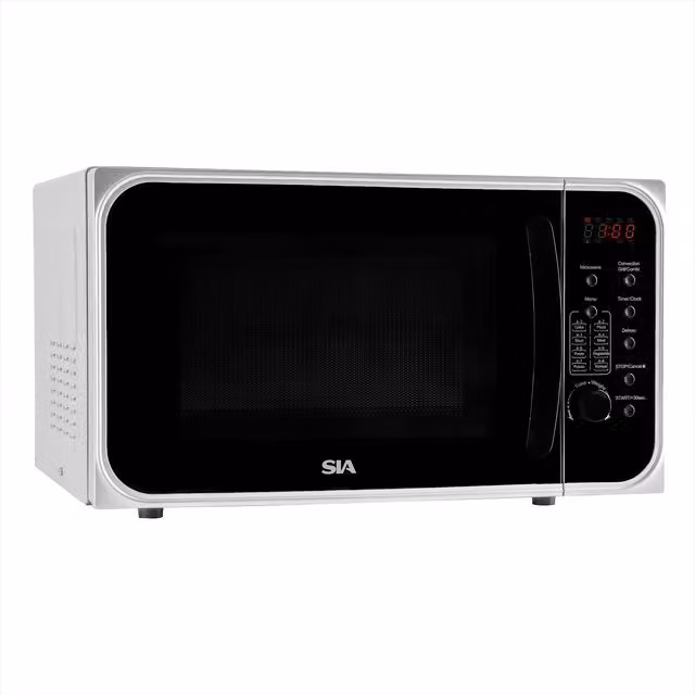SIA 25l Freestanding Convection Combi Microwave Oven with Grill in Silver – 1