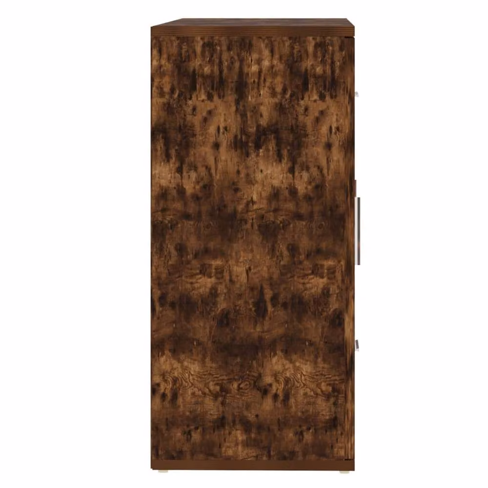 Berkfield Home Smoked Oak Sideboard in Brown, W/D/H: 91 x 29.5 x 65 cm – 3