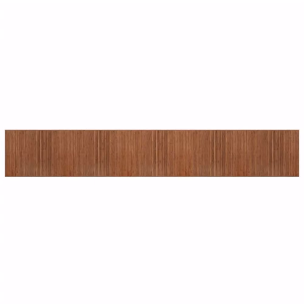 Berkfield Home Rectangular Bamboo Rug in Brown, W: 80 cm, L: 100 cm – 2