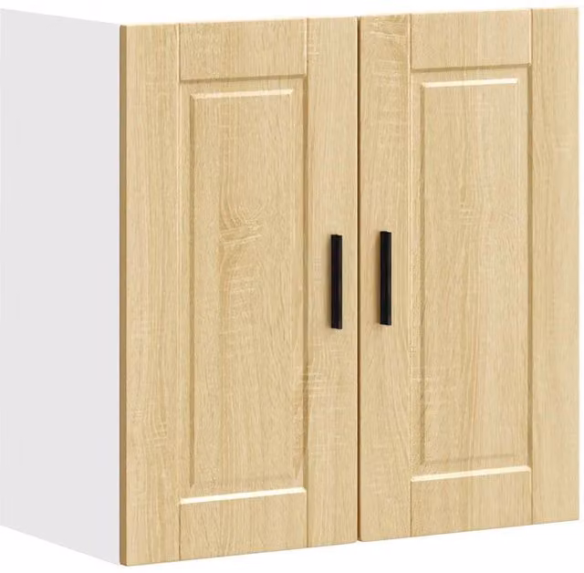 Berkfield Home Porto Sonoma Oak Kitchen Wall Cabinet in Brown
