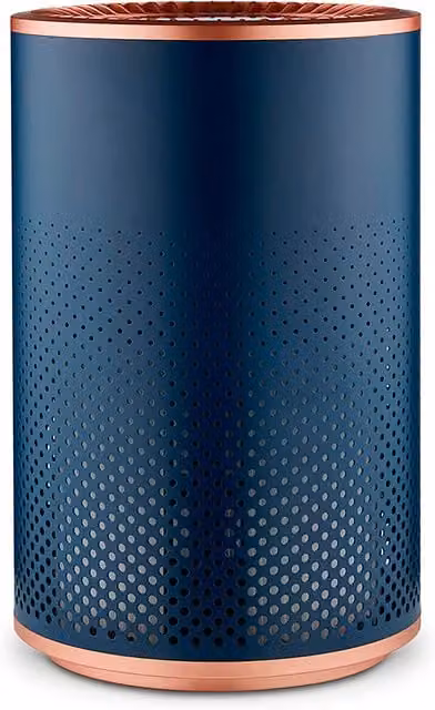 Tower Portable Air Purifier with HEPA H13 and Activated Carbon Filters in Blue