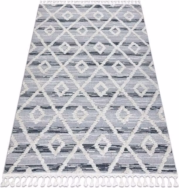 RugsX Sevilla Moroccan Style Grey Rug, W: 160 cm, L: 220 cm – 1
